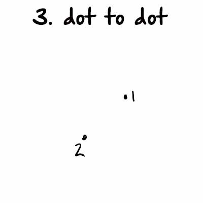 3 dot to dot