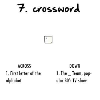 7 crossword