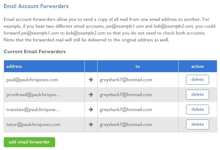 email account forwarders 1