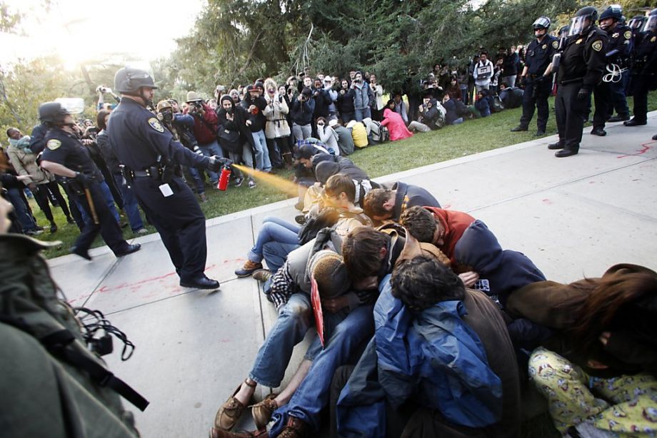University Davis police john pike students pepper spray (1)