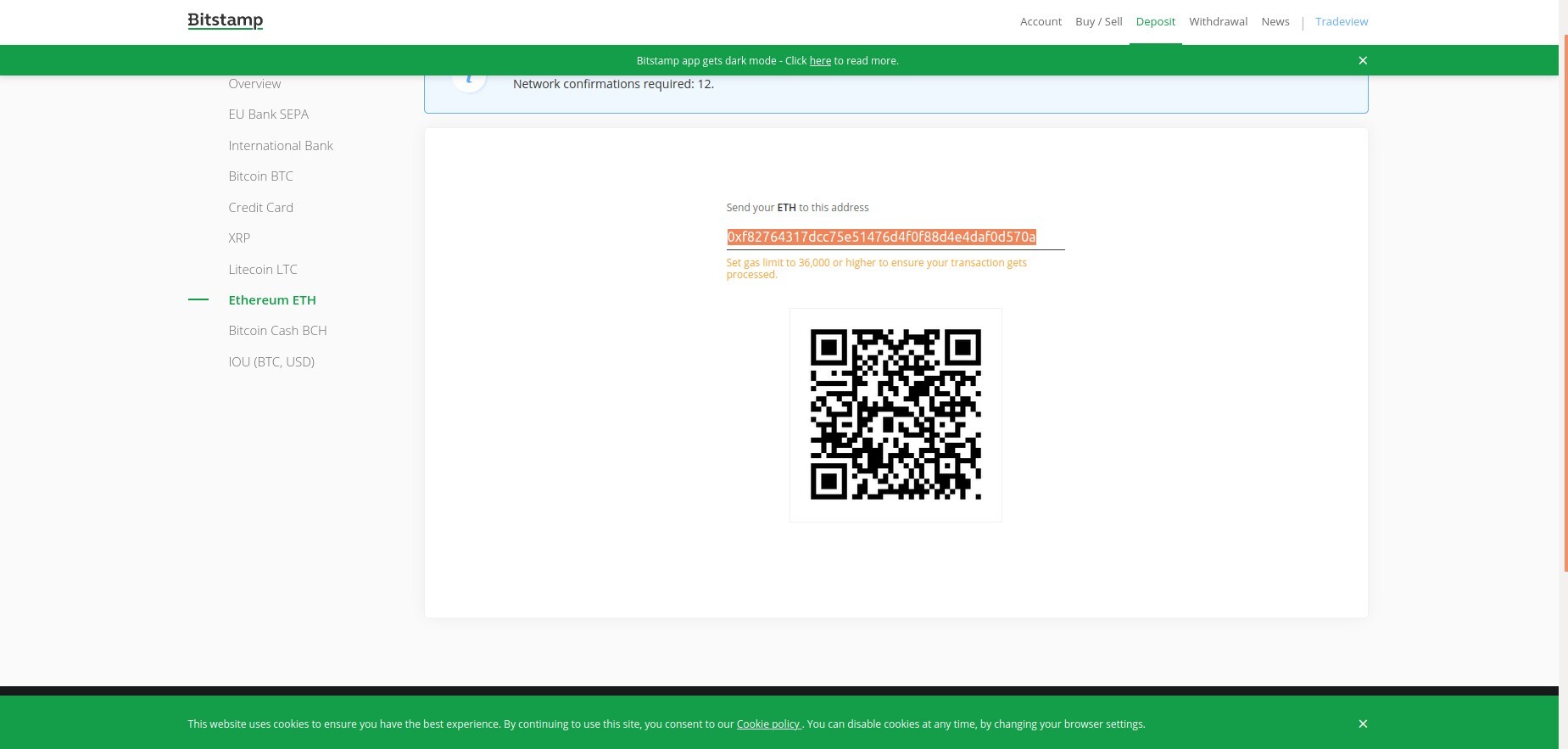 transfer time from gdax to bitstamp