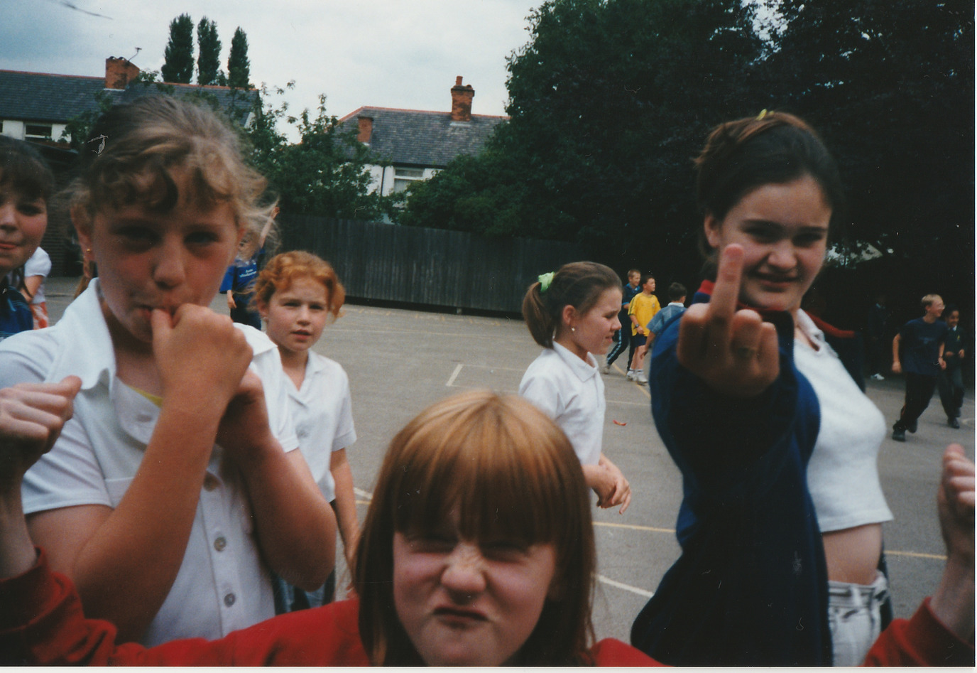 1998 Pauls penultimate day of Birches Green Becky Ruth Amy